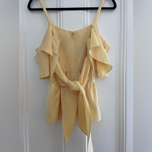 NWT Club Monaco Akua Top Yellow/Gold - 0 - Picture 12 of 14